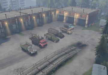 Карта «Если плотина прорвется» версия 1.0 для SpinTires (v03.03.16)