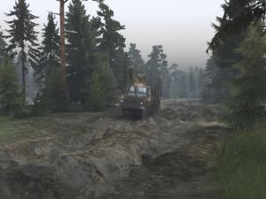 Карта «Forest Transit» версия 1.1 для SpinTires (v03.03.16)