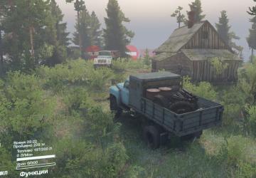 Карта «ГАЗоновская» версия 1.0.0 для SpinTires (v03.03.16)