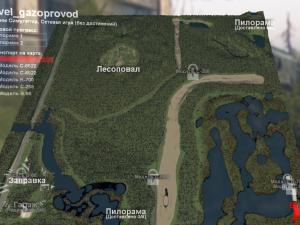 Карта «Газопровод» версия 1.1 для SpinTires (v03.03.16)