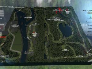 Карта «Глухое озеро» версия 1 для SpinTires (v03.03.16)