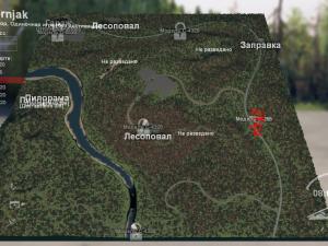 Карта «Горный Алтай» версия 1.0 для SpinTires (v03.03.16)