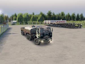 Карта «Городок 2» версия 1.0 для SpinTires (v03.03.16)