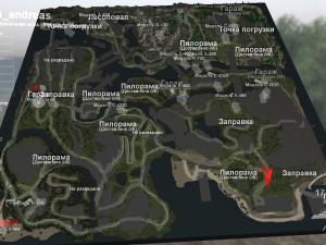 Карта «GTA San Andreas» версия 1.0 для SpinTires (v03.03.16)