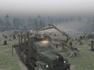 Карта «Highlands» версия 1.0 для SpinTires (v25.12.15c)