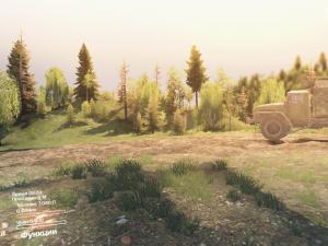 Карта «Хребет» версия 1.0 для SpinTires (v03.03.16)