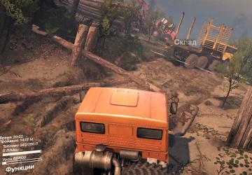 Карта «Как украсть лес» версия 1.0.0 для SpinTires (v03.03.16)