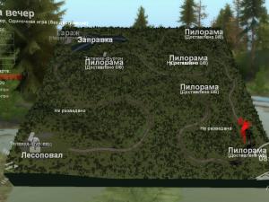 Карта «Катка на вечер» версия 1.0 для SpinTires (v03.03.16)