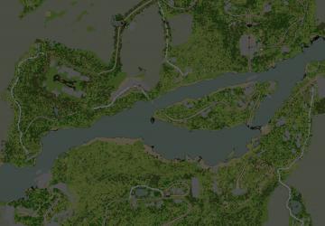 Карта «Китай Остров» версия 1.03 для SpinTires (v03.03.16+)