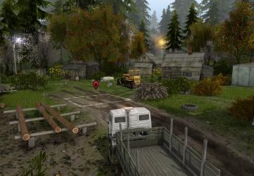 Карта «Китай Остров» версия 1.03 для SpinTires (v03.03.16+)