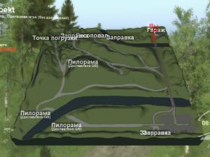 Карта «Клочок Алтая» версия 2 для SpinTires (v03.03.16)