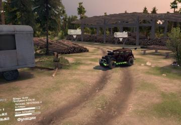 Карта «Korotkovo» версия 1.1 для SpinTires (v03.03.16)