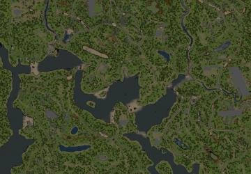 Карта «Край тысячи озёр: Ниванкюль» версия 1.0 для SpinTires (v03.03.16)