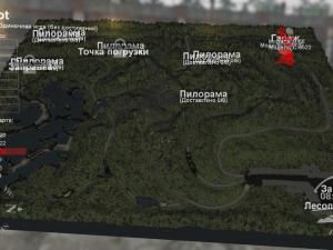 Карта «Крот» версия 1 для SpinTires (v03.03.16)