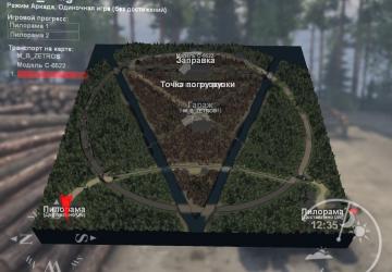 Карта «Круг» версия 1.0 для SpinTires (v03.03.16)
