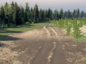 Карта «Кусочек Асфальта» версия 1.0 для SpinTires (v03.03.16)