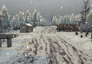 Карта «Ледовый путь» версия 1.0 для SpinTires (v03.03.16)