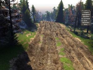 Карту Карта «Лес» версия 1.0 для SpinTires (v03.03.16)