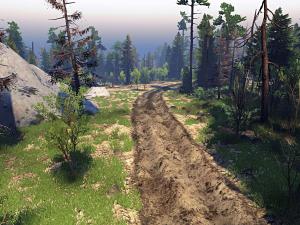 Карта «Лес» версия 2.0 для SpinTires (v03.03.16)