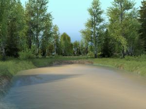 Карта «Лес» версия 1.0 для SpinTires (v03.03.16)