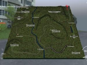 Карта «Les» версия 1 для SpinTires (v03.03.16)