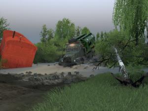 Карта «Лесная ВАХта» версия 1.0 для SpinTires (v03.03.16)