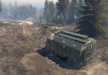 Карта «Лесные Холмы» версия 12.12.20 для SpinTires (v03.03.16/1.6.2.)