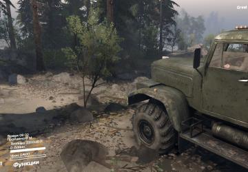 Карта «Лесозаготовка» версия 1.0.0 для SpinTires (v03.03.16)