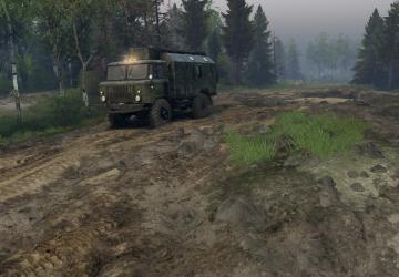 Карта «Летний Лес» версия 1.1 для SpinTires (v03.03.16 / 1.7.1)