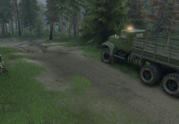 Карта «Летний Лес» версия 1.1 для SpinTires (v03.03.16 / 1.7.1)