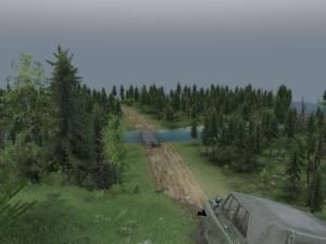 Карта «Logging» версия 1 для SpinTires (v03.03.16)