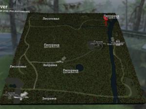 Карта «Long River» версия 1.3 для SpinTires (v03.03.16)