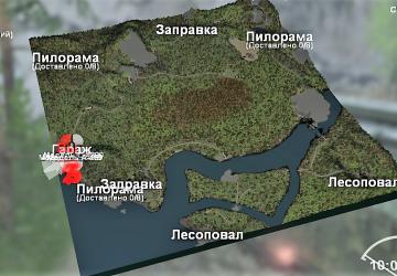 Карта «Малая Кема» версия 1.0.0 для SpinTires (v03.03.16)