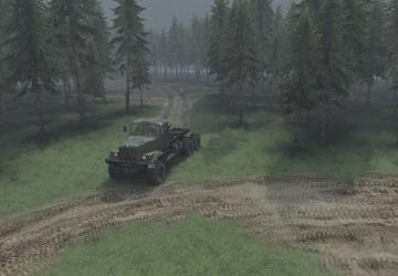 Карта «Map 1» версия 1 для SpinTires (v03.03.16)