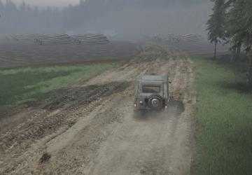 Карта «Map 1» версия 1 для SpinTires (v03.03.16)