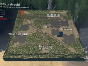 Карта «Место встречи» версия 01.10.17 для SpinTires (v03.03.16)