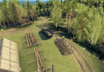 Карта «Мост» версия 1.0 для SpinTires (v03.03.16)