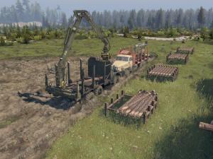 Карта «На часок 4» версия 1.0 для SpinTires (v03.03.16)