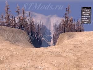 Карта «Nevada trails» версия 1 для SpinTires (v03.03.16)