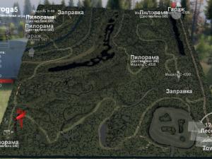 Карта «Обрывистая: Подъём на равнины» версия 1.0 для SpinTires (v03.03.16)