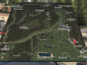 Карту Карта «Орлово» версия 1.1 для SpinTires (v03.03.16)