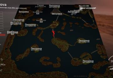 Карта «Ostrova» версия 1.0 для SpinTires (v03.03.16)