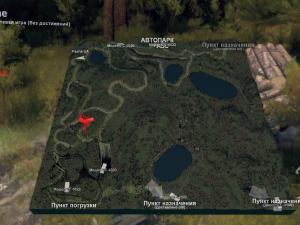 Карта «Озерне» версия 1.0 для SpinTires (v03.03.16)