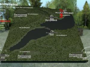 Карта «озеро Байкал» версия 0.1 для SpinTires (v03.03.16)