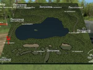 Карта «Озеро» версия 1 для SpinTires (v03.03.16)