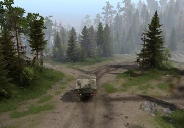 Карту Карта «Озеро» версия 1.0 для SpinTires (v03.03.16/1.7.1)