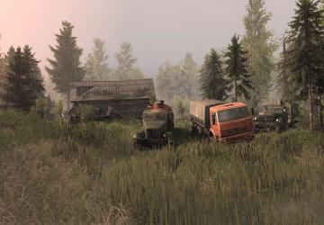 Карту Карта «Озеро» версия 1.0 для SpinTires (v03.03.16/1.7.1)