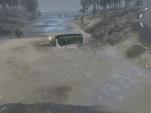 Карта «Озеро Рица» версия 3.0 для SpinTires (v03.03.16)