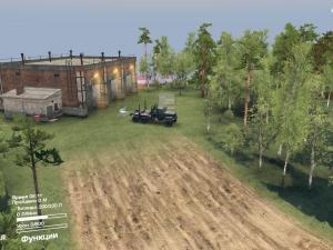 Карта «Озеро» версия 2.0 для SpinTires (v03.03.16)