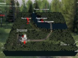 Карта  «Пальмино» версия 1.0 для SpinTires (v03.03.16)